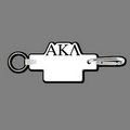 Key Clip W/ Key Ring & Alpha Kappa Lambda Key Tag